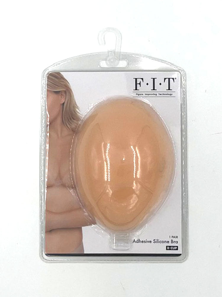 Adhesive Silicone Bra - Cup D - Light RR-3C001LGT-D