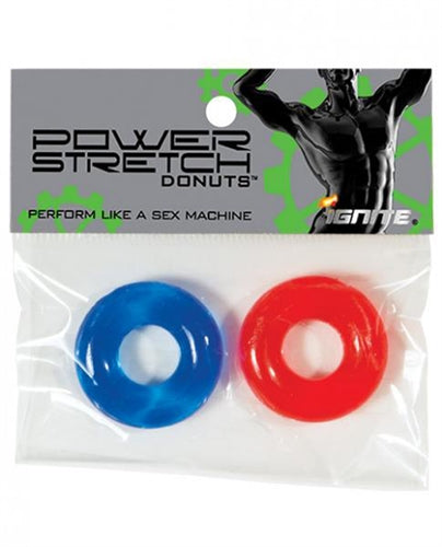 Power Stretch Donuts - 2 Pack - Red and Blue SI-95108