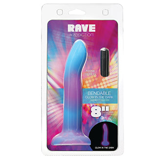 Addiction Rave Dong-Pink Purple 8"