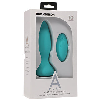 A-Play Thrust Adventurous Rechargeable Plug-Teal