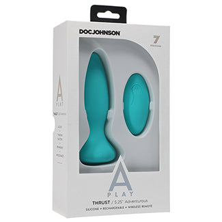 A-Play Rimmer Experienced Rechargeable Plug-Teal