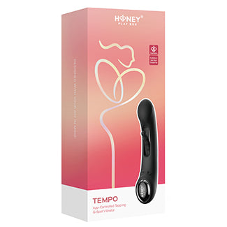 Honey Play Box Tempo Pressure Sensing G-Spot Vibrator-Purple