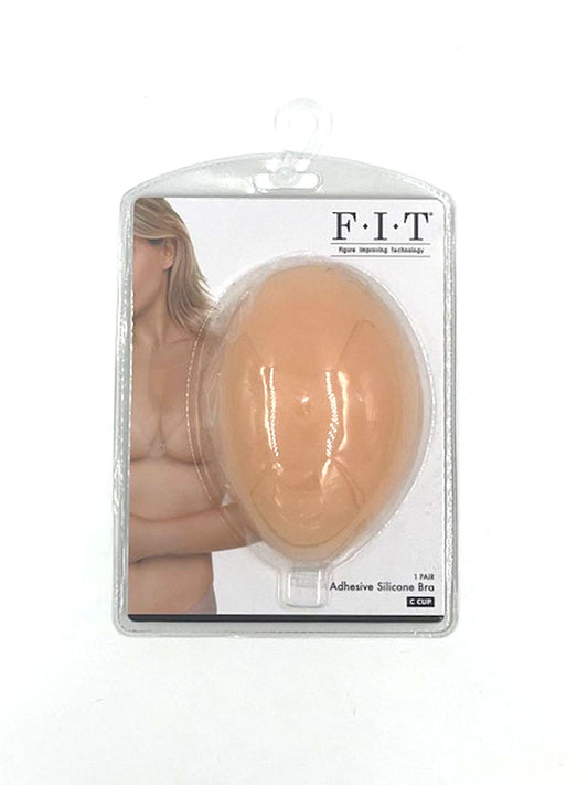 Adhesive Silicone Bra - Cup C - Light RR-3C001LGT-C