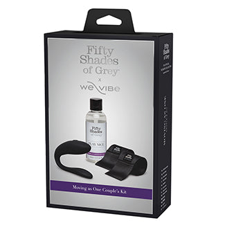 Fifty Shades of Grey X We-Vibe Come To Bed Couples Kit-Black