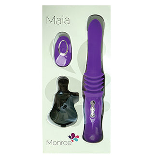 Impulse Intimate E-Stimulator Wand-Purple 8.5"