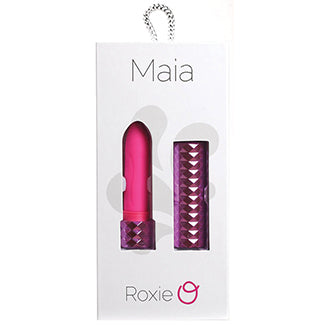 Maia Angel Rechargeable Crystal Gems Bullet-Purple