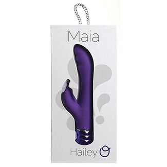 Maia Chloe Twisty Silicone G-Spot Vibe-Lavender 5"