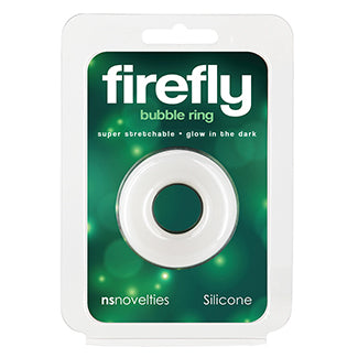 Firefly Bubble Ring Medium-White