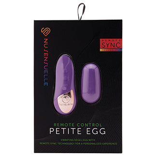 Sensuelle Remote Control 15 Function Petite Egg-T Blue