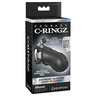 Fantasy C-Ringz Vibrating Super Ring-Black