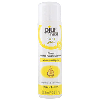 pjur med SENSITIVE Glide Water-based Intimate Personal Lubricant 3.4oz