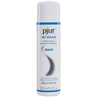 pjur med NATURAL Glide Water-based Intimate Personal Lubricant 3.4oz