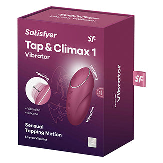 Satisfyer Tap and Climax 1-Grey