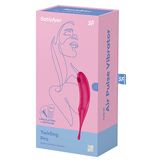 Satisfyer Twirling Pro+-Dark Red