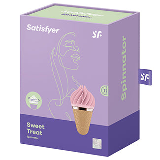 Satisfyer Sweet Treat Spinnator-White