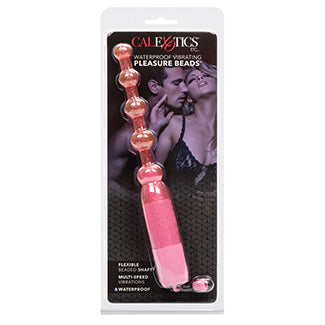 Waterproof Vibrating Pleasure Beads-Purple