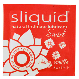 Sliquid Swirl Foil Packet-Green Apple .17oz