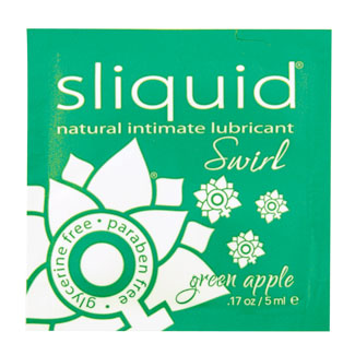 Sliquid Swirl Foil Packet-Blue Raspberry .17oz