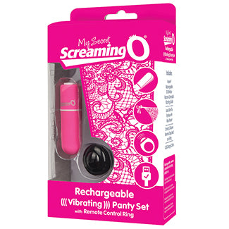 Screaming O My Secret Charged Remote Control Panty Vibe-Red