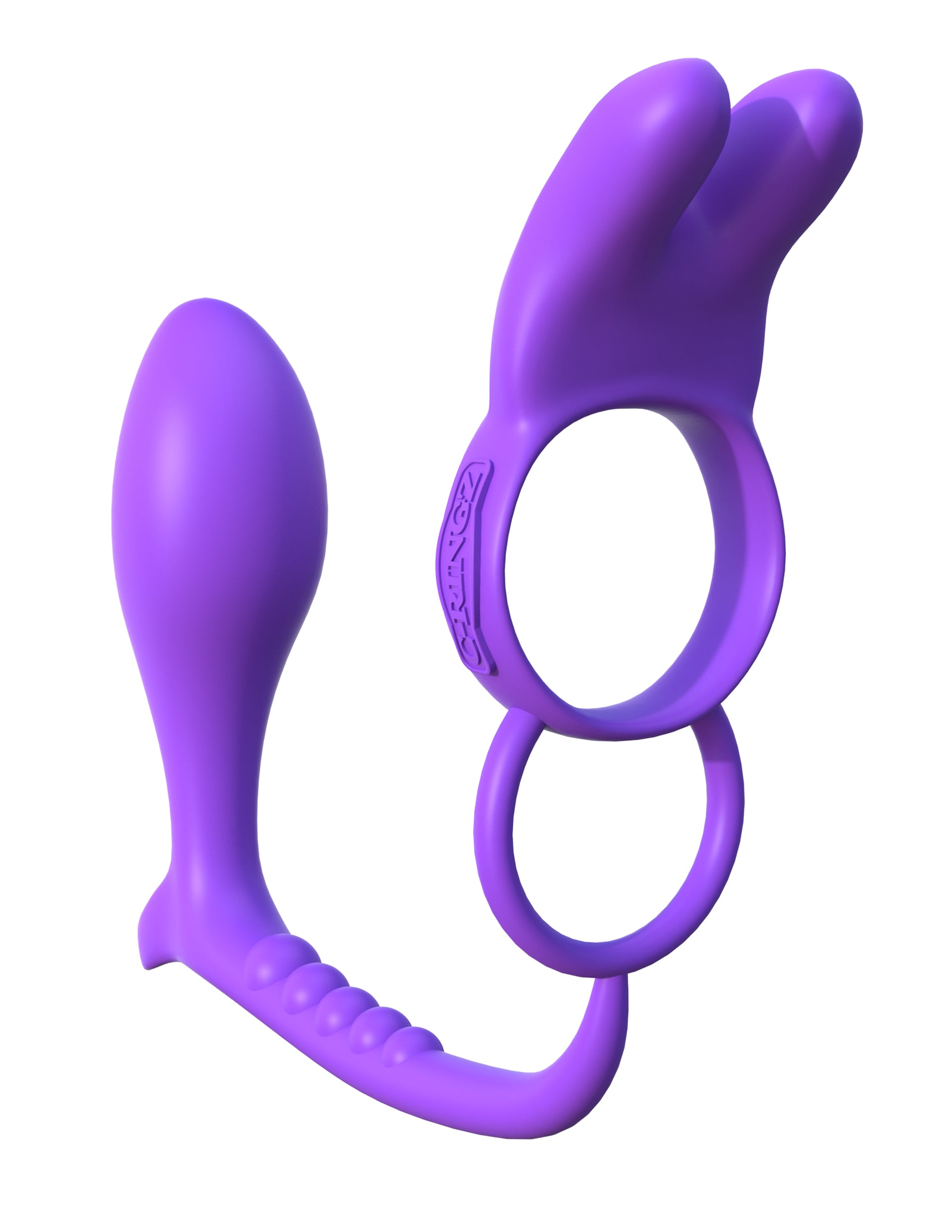 Fantasy C Ringz Ass Gasm Vibrating Rabbit PD5803-12