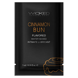 Wicked Aqua Flavored Lube-Cinnamon Bun 2oz