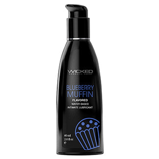 Wicked Aqua Flavored Lube-Blueberry Muffin 4oz