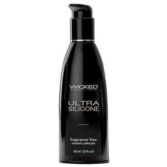 Wicked Ultra Silicone Lube Fragrance Free 4oz