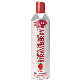 Wet Warming Fun Flavors Watermelon 4-In-1 Lubricant 4oz