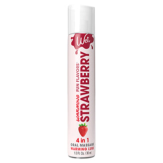 Wet Warming Fun Flavors Black Cherry 4-In-1 Lubricant 1oz