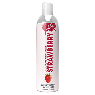 Wet Delicious Oral Play Black Cherry Waterbased Flavored Lubricant 1oz