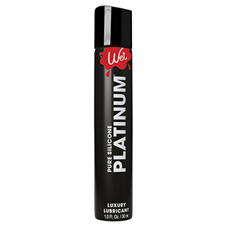 Wet Platinum Luxury Silicone Based Lubricant 4oz