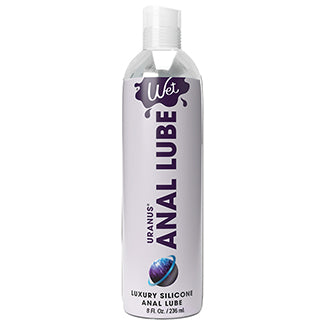 Wet Uranus Anal Lube Premium Silicone Based Lubricant 4oz