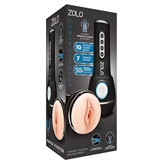 Zolo Gawk Gawk Vibrating Deep Throat Stroker