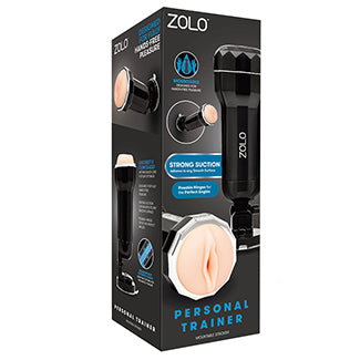 Zolo Vibrating Personal Trainer Mountable Stroker