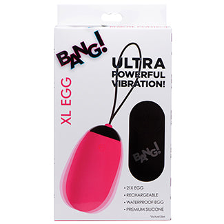 Bang Vibrating Bullet with Remote Control-Black