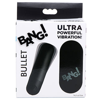 Bang Vibrating Bullet with Remote Control-Blue