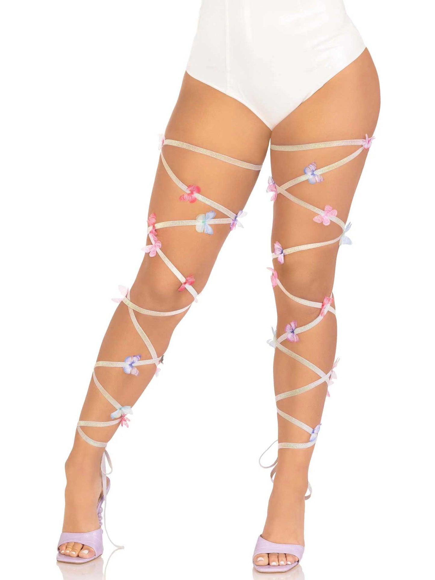 Butterfly Leg Wraps - One Size - Multicolor LA-1960MULOS