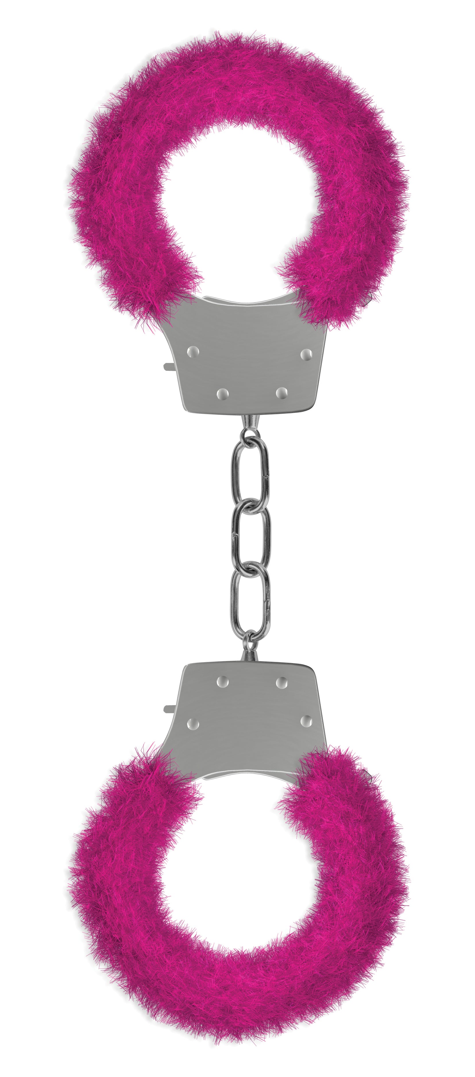 Pleasure Furry Handcuffs - Pink OU-OU004PNK