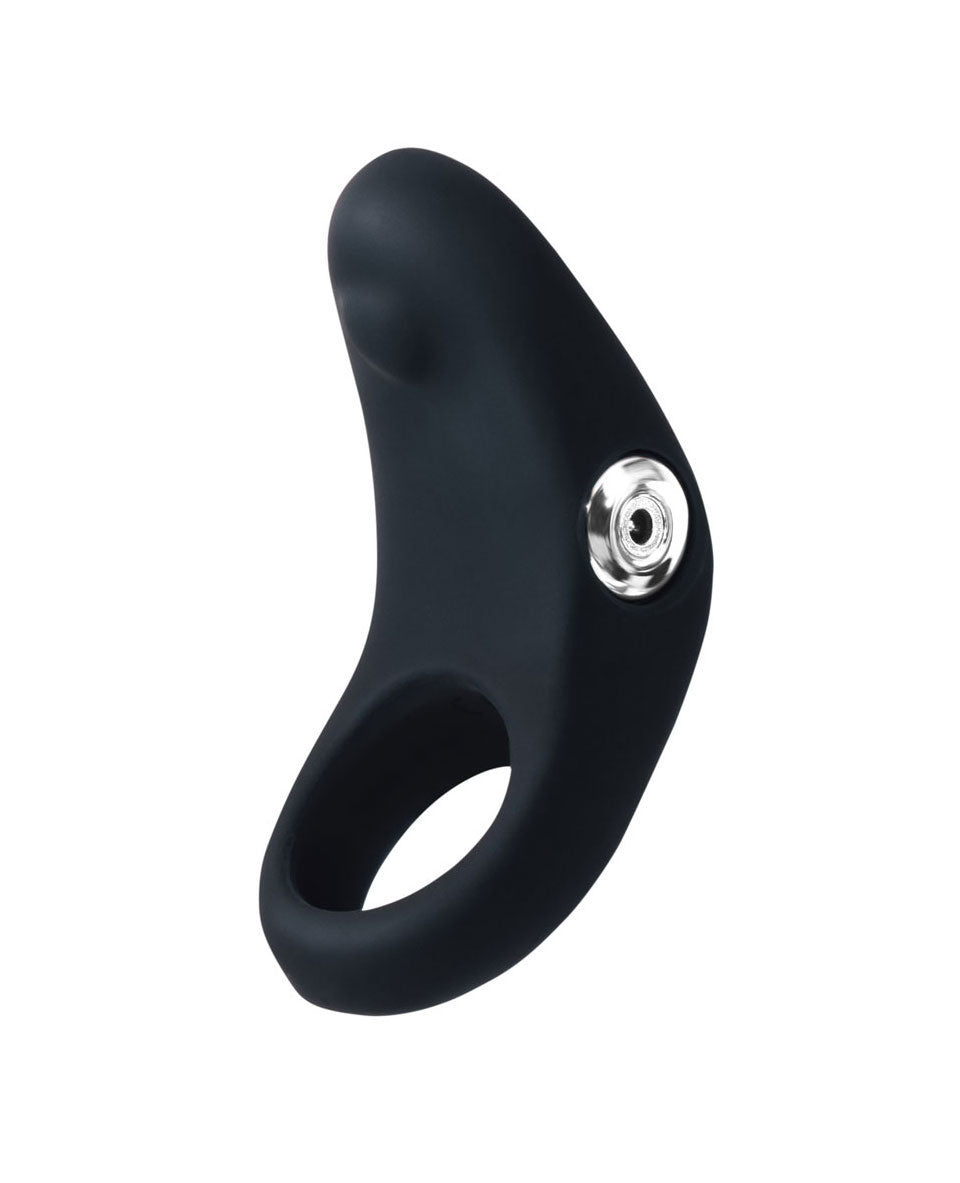 Rev Rechargeable Vibrating C-Ring - Black VI-R1008